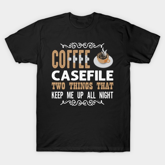 Motivation Coffee T-Shirt by Alvd Design